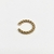 Ear cuff twist dorado Acero Inoxidable