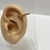 Ear cuff twist dorado Acero Inoxidable - comprar en línea