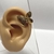 Ear cuff Mariposa Acero Inoxidable en internet