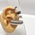 Ear cuff liso Plateado Acero Inoxidable en internet