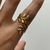 Anillo envolvente hojas Acero Inoxidable - comprar en línea