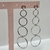 Aretes cascada de círculos - comprar en línea