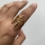 Anillo ondas grande Acero Inoxidable - comprar en línea