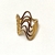 Anillo ondas grande Acero Inoxidable en internet