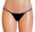 Tanga Hilo Dental Bijou Plumitas - Art631 Negro - comprar online