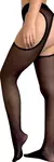 Imagen de MEDIAS PANTY PORTALIGAS LISA Art. 401 BLANCO/ROJO