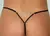 Tanga Hilo Dental Bijou Love - Art648 Negro
