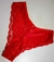 Less Culot Encaje Roja