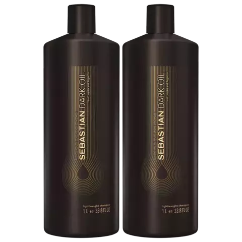 Kit Wella Prof Sebastian Dark Oil: Condicionador + Shampoo 1 litro