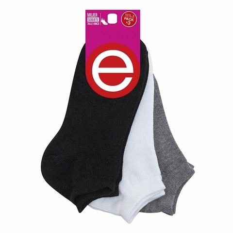 ELEMENTO SOQUETE LISO PACK X3 (E-101L.3)