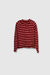 Remera Solange (Rayado Bordo) - comprar online