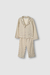 Pijama Tarragona (Rayado, Beige)