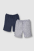 Pack Short Colegial (Azul y Gris) - comprar online