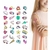 Imagem do Tatuagem Temporária Diversos modelos infantil Coloridas Desenhos Princesas Menina Menino Unicornio Diversos Temas