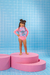 Imagem do Biquíni Stitch Manga Longa (Lilás/Rosa)