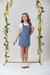 Conjunto Salopete Jeans - Júlia Silva Kids - Moda infantil e Juvenil