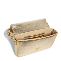 Bolsa Transversal Santa Lolla Ouro Metalizado na internet