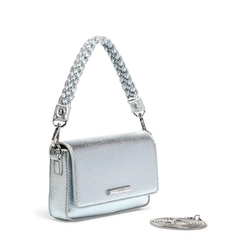 Bolsa Transversal Santa Lolla Prata Metalizado - comprar online