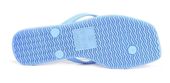 Kit Chinelo Feminino Flip Flop + Bolsa Verão Santa Lolla Azul - Calçare Calçados