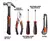 JUEGO DE HERRAMIENTAS MANUALES BLACK & DECKER HDT51-907-LA 5 PIEZAS ATORNILLADOR PHILLIPS, MARTILLO, ATORNILLADOR PALETA, PINZA Y CUTTER - comprar online