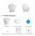 EZVIZ T1C SENSOR DE MOVIMIENTO INFRARROJO NOTIFICACIONES AMPLIO ANGULO AJUSTABLE 360° DETECCIÓN HUMANO ALARMA CONFIGURA MASCOTAS CS-T1C-A0-BG