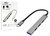 HUB USB TIPO C MACHO A 4 PUERTOS USB 2.0 HEMBRA - comprar online