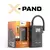 FOXBOX X-PAND COMPRESOR DE AIRE PORTATIL INFLADOR 150 psi AUTO MOTO BICI PELOTA MANUAL AIRE 20L/M POWER BANK LINTERNA LUZ AUXILIO 4 PICOS ESTUCHE MANG - comprar online