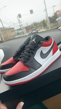 JORDAN 1 LOW "BRED TOE" en internet