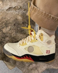JORDAN 5 OFF-WHITE "SAIL" - comprar online