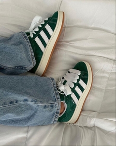 ADIDAS CAMPUS “GREEN CLOUD WHITE” - comprar online