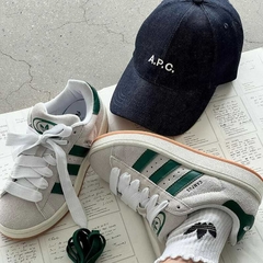 ADIDAS CAMPUS “CRYSTAL WHITE DARK GREEN” - comprar online