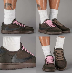JORDAN 1 LOW TRAVIS SCOTT "VELVET BROWN" en internet