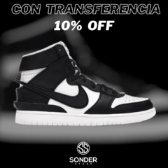 DUNK HIGH AMBUSH "BLACK WHITE"