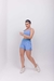 Conjunto em tela short duplo na internet
