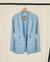 Blazer Gimini Celeste pastel - comprar online