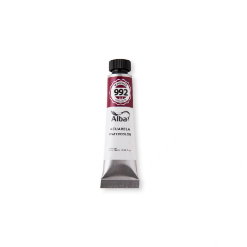 ACUARELA PROFESIONAL ALBA 992 MAGENTA 10 ML