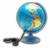 Globo terraqueo Gloter 207LW base plástica 20cm c/luz - comprar online