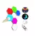 SET 3 LUCES LED RGB + CONTROL A PILA