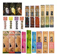 Kit Inicial Mini para Emprendedores Aromanza Sahumerios 62 Unidades