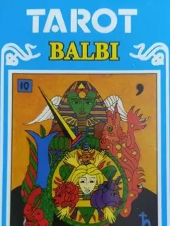 Mazo Cartas Tarot Balbi (azul)-Nacional