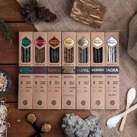 Sahumerio Sagrada Madre Resinas Naturales X 3 Cajas
