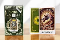 Mazo Carta El Oraculo Del Horóscopo Chino con moneda Iluminarte - comprar online