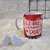 Caneca de Cerâmica para Casal "Eu, você e os planos de Deus"