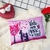 Mini Almofada Decorativa Rosa " Todo meu amor é teu"