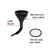 Embudo plastico flexible con filtro 5' en internet