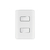 Placa de 2 interruptores sencillos - comprar en línea