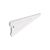 Mensula plana blanca para cremallera doble, 22cm - comprar en línea