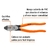 Pinza profesional para electricista 9', mango de vinil en internet