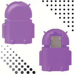 Adaptador OTG V8 Para USB - Moratinho