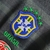 Camiseta Brasil Polo Preta Listrada Treino - loja online